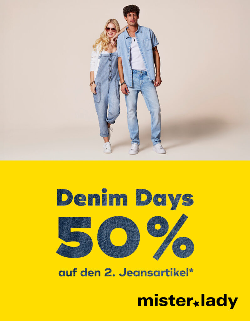 Denim Days bei mister*lady