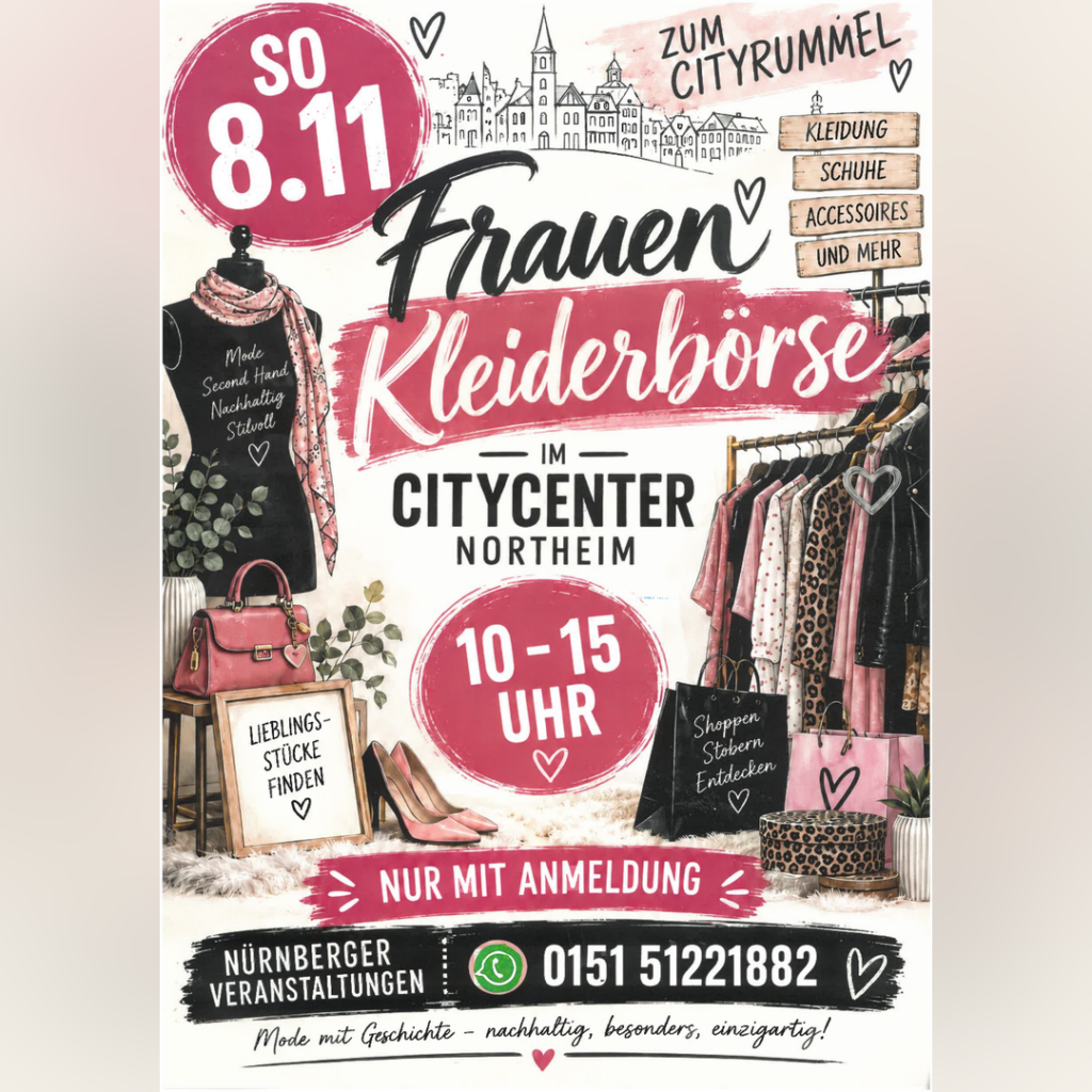 Frauenkleiderbörse am 08.11.2026